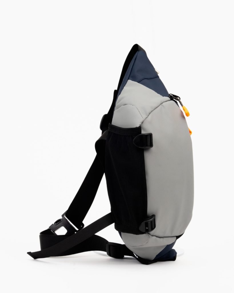 Cross body/ Cangurera Track One | 34400 Gris Azul